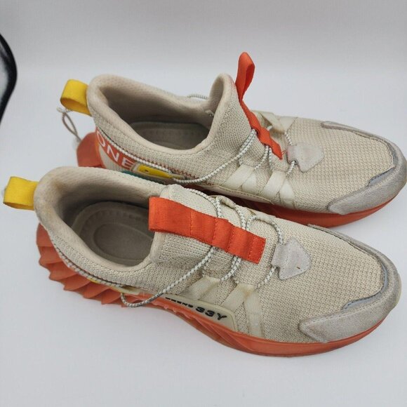 Vortex Men's Trend 43 Size US   9.5  Beige Orange Running Shoes - Picture 2 of 8